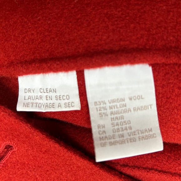 Jones New York Brick Red Wool Blazer, Size 12 - Picture 9 of 16